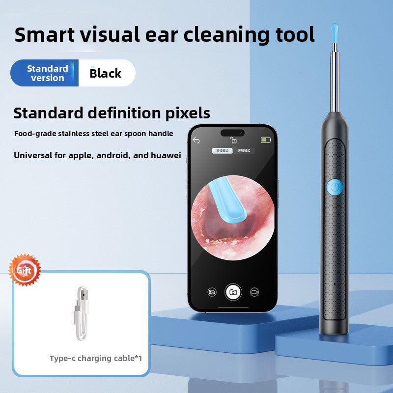 Wireless Visual Ear Scoop with Light