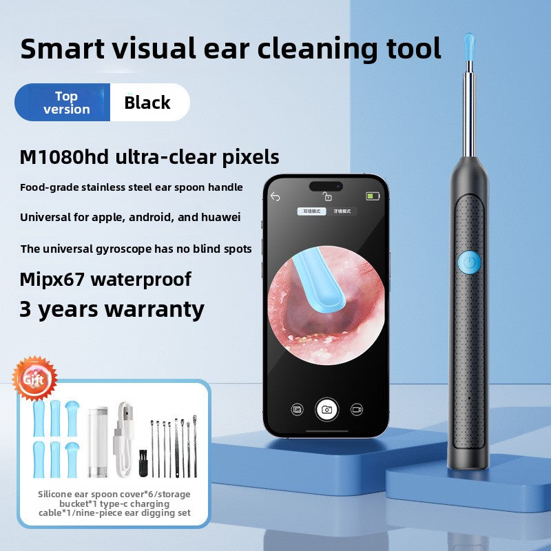 Wireless Visual Ear Scoop with Light