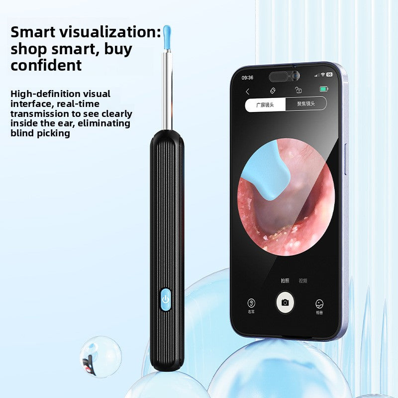 Wireless Visual Ear Scoop with Light