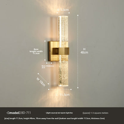 Wireless wall lamp