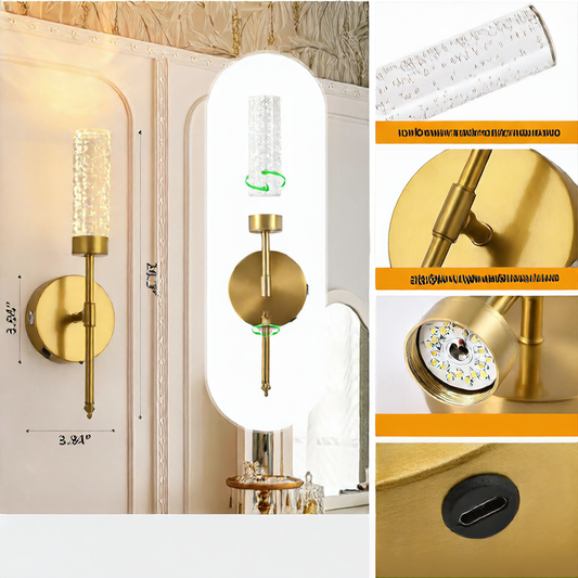Wireless wall lamp