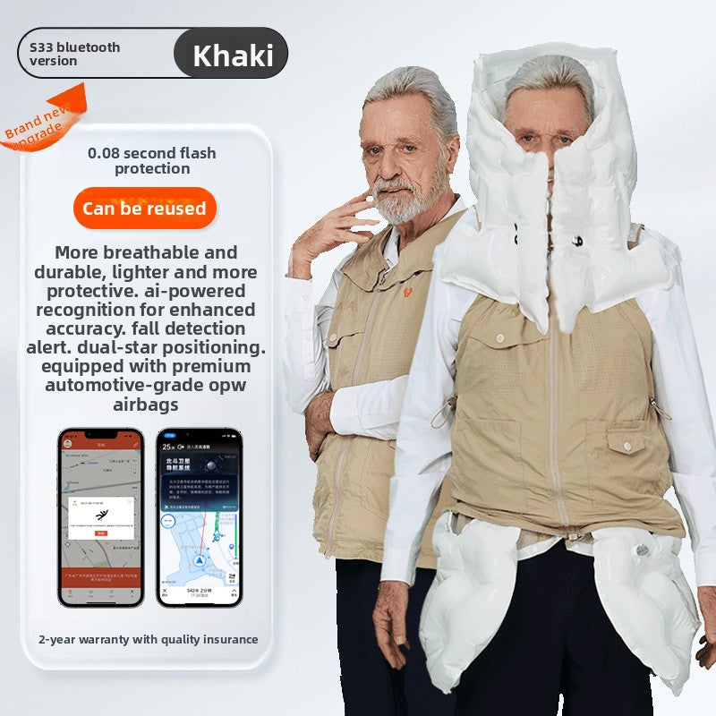 Wisdom Elderly Anti-Fall Vest Airbag Suit