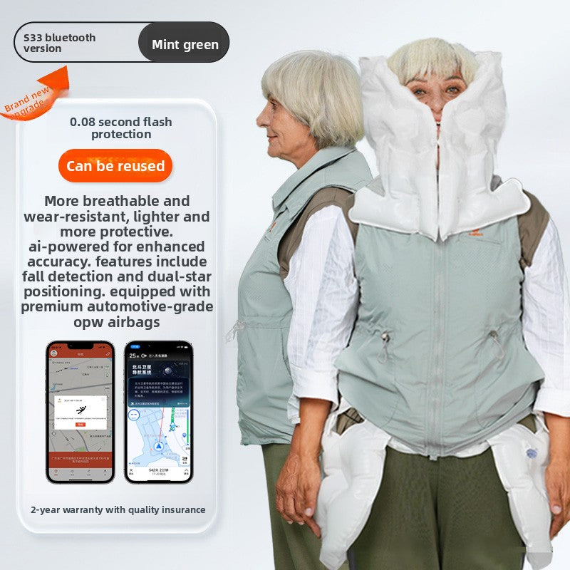 Wisdom Elderly Anti-Fall Vest Airbag Suit