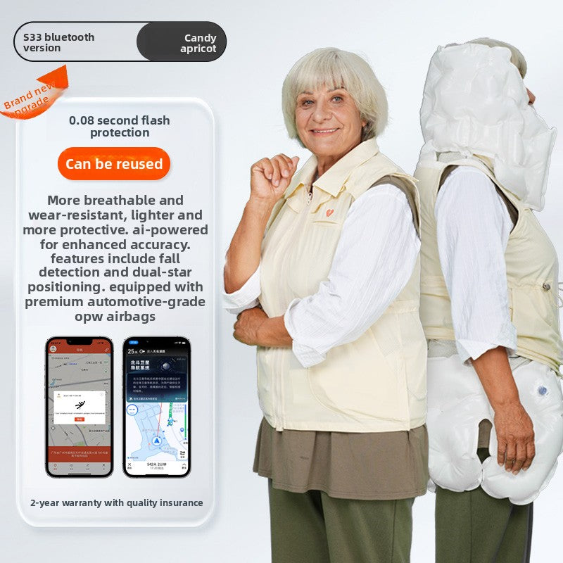 Wisdom Elderly Anti-Fall Vest Airbag Suit