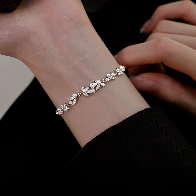 wisteria Flower Bracelet Women's