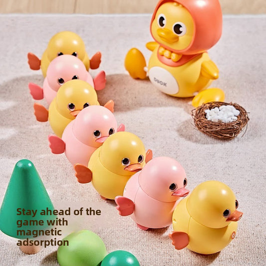 Wobbly duck toy