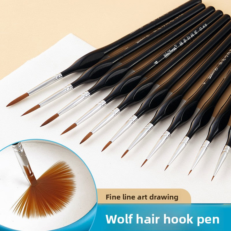 Wolf Hair Fine Line