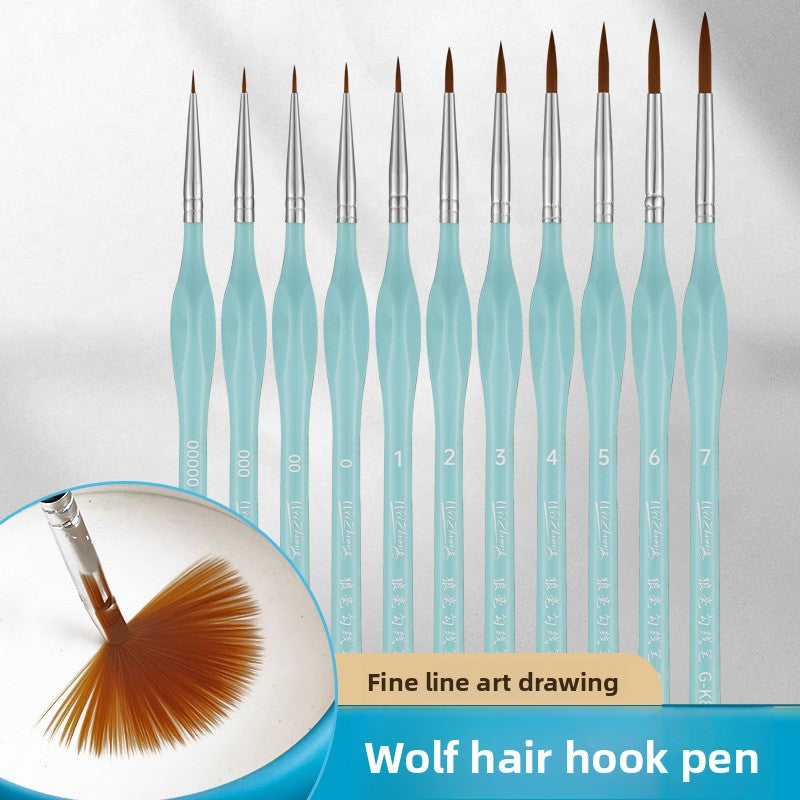 Wolf Hair Fine Line