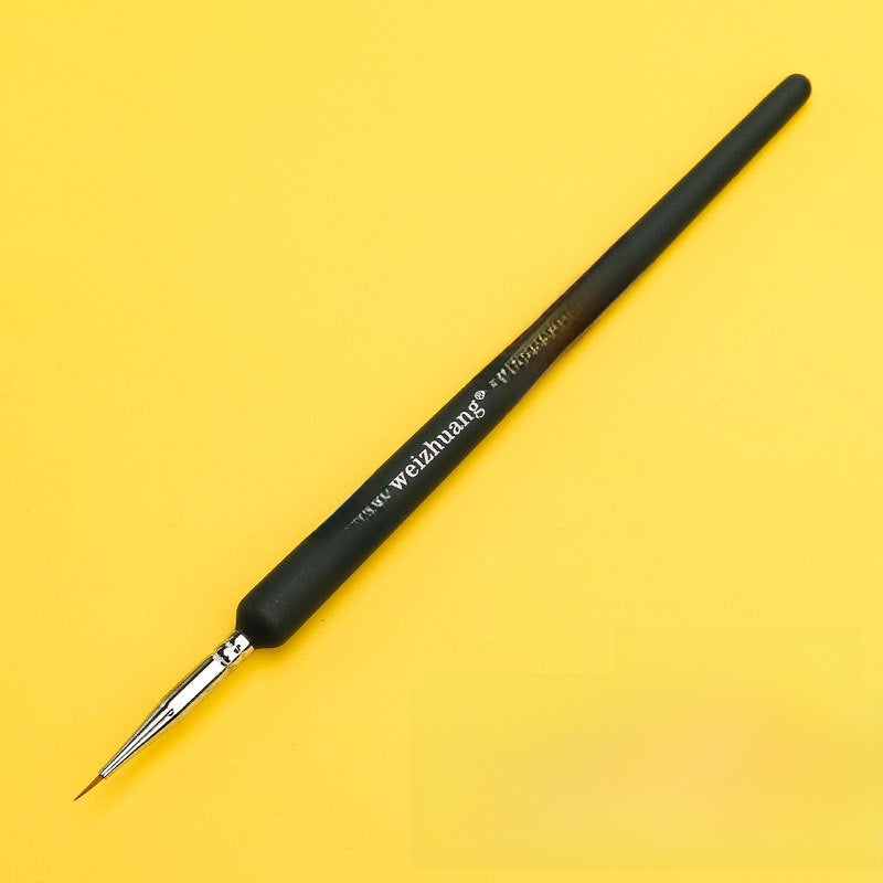 Wolf hair outlining brush