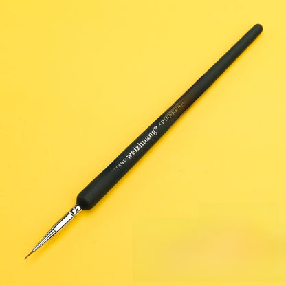 Wolf hair outlining brush