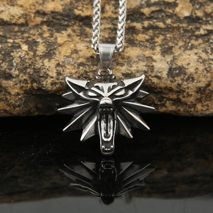 Wolf Head Necklace