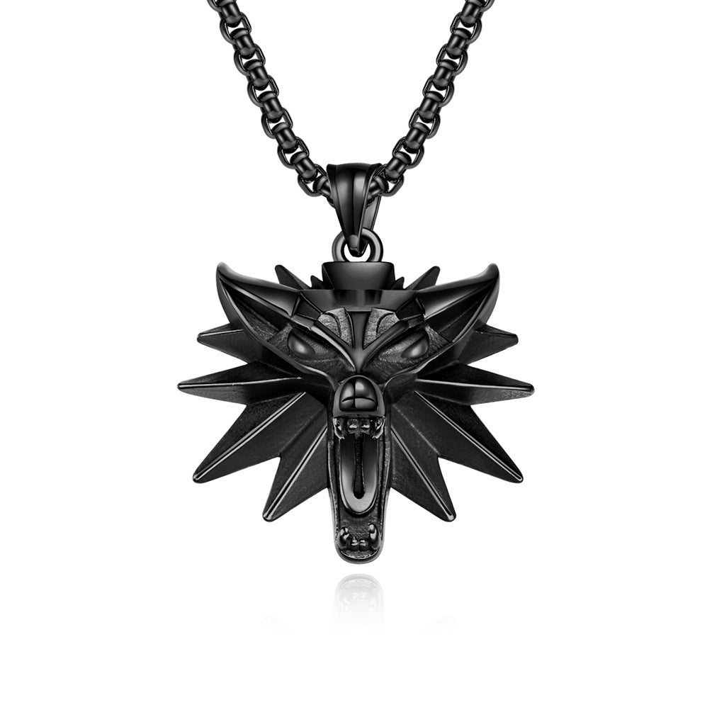 Wolf Head Necklace