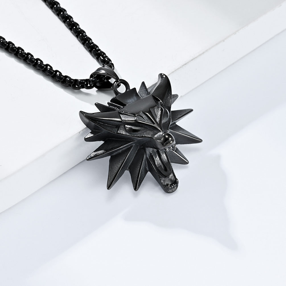 Wolf Head Necklace
