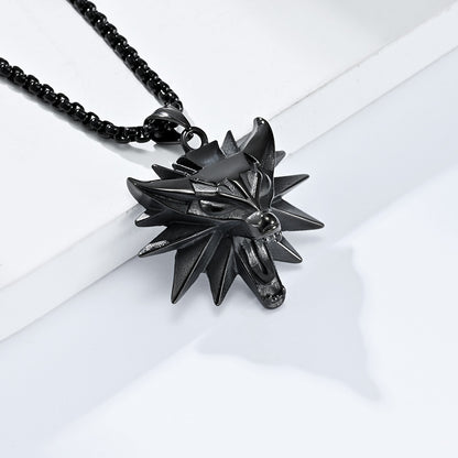 Wolf Head Necklace