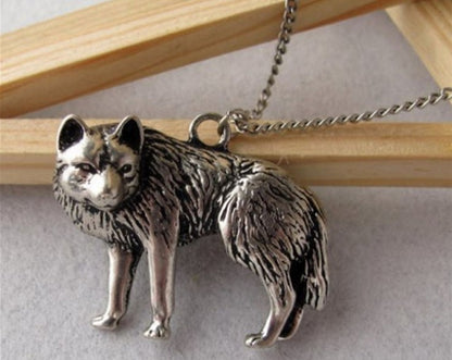 Wolf Pendant Necklace