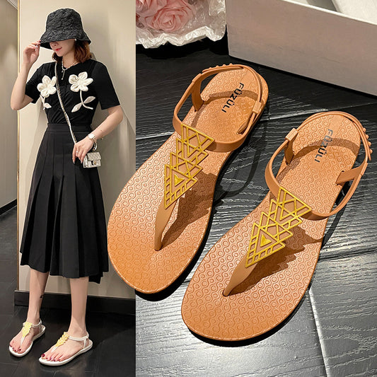 Women Bohemian Flat Sandals
