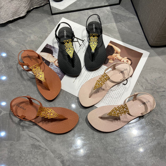 Women Bohemian Flat Sandals