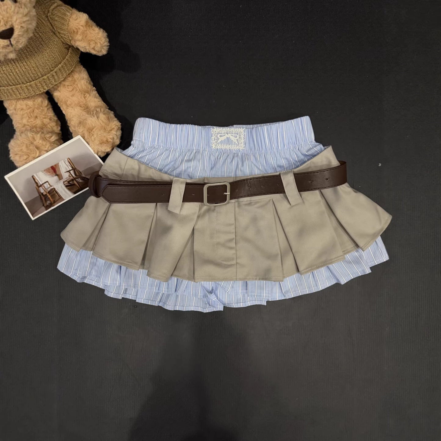 Women Casual A-Line Mini Skirt