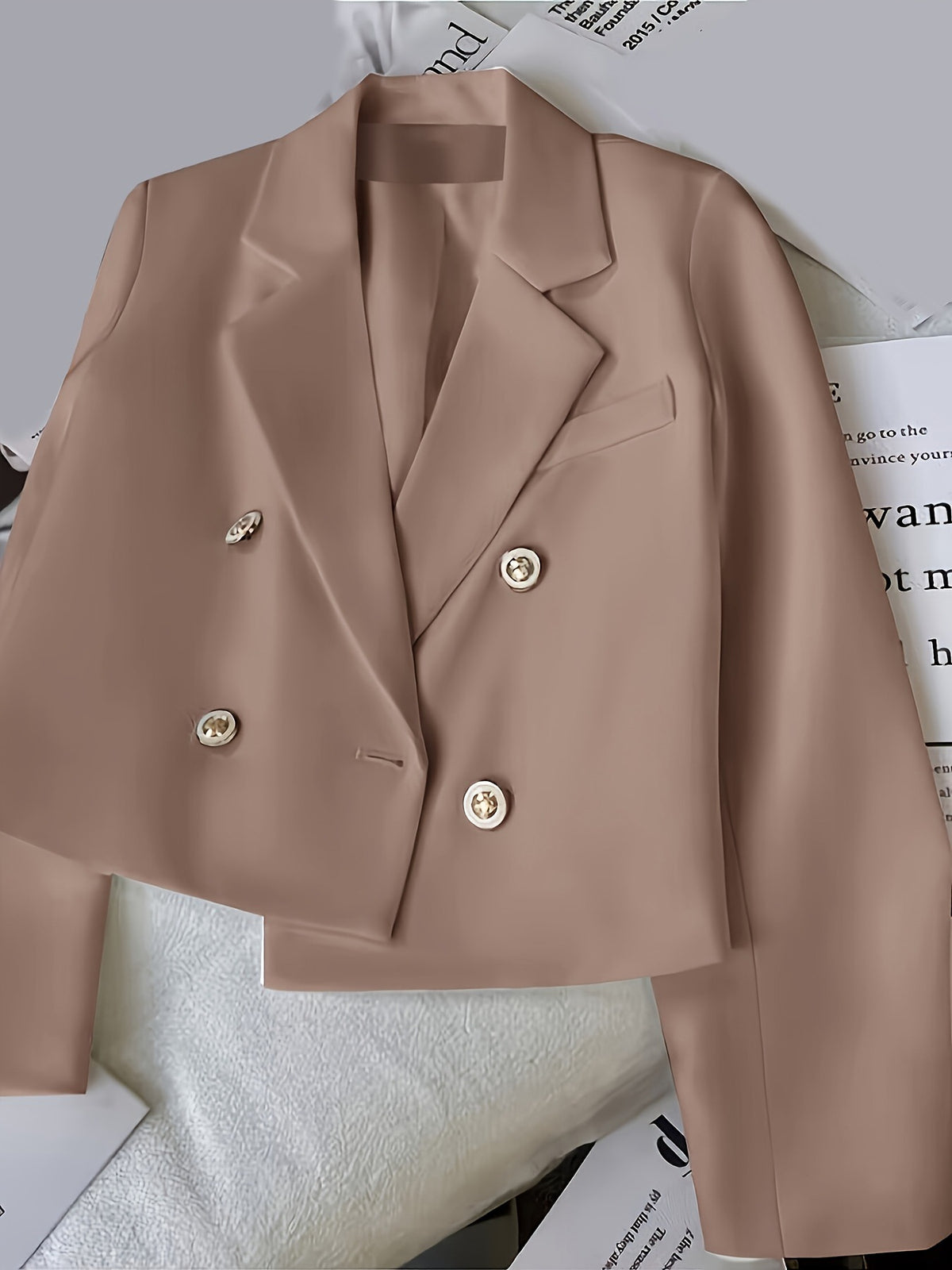 Women Casual Suit Jacket Loose Fit Blazer