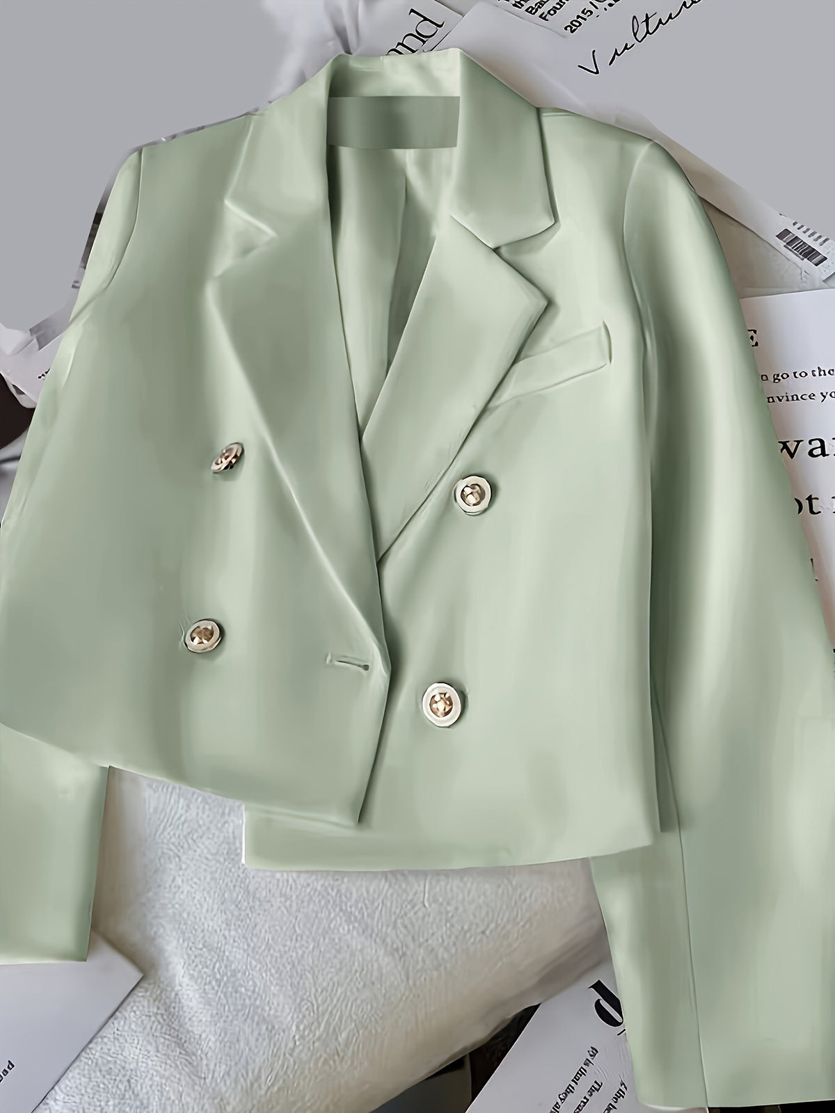 Women Casual Suit Jacket Loose Fit Blazer