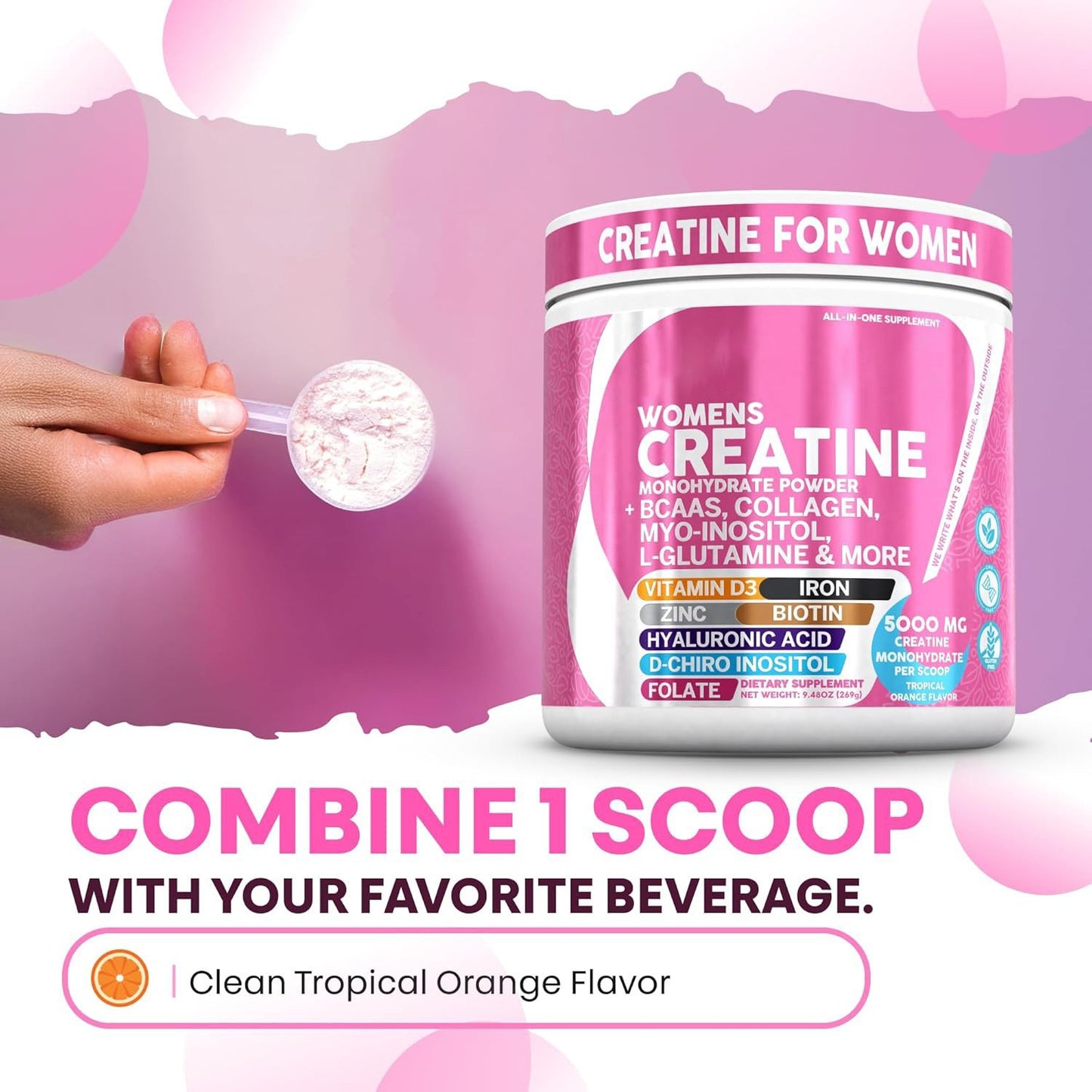 Women Creatine Nutritional Powder