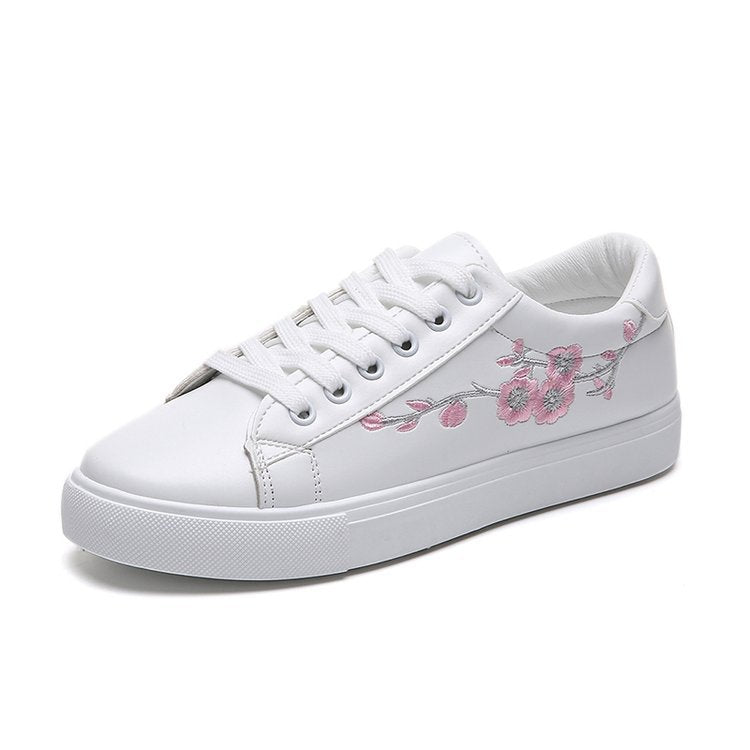 Women Embroidered Casual Sneakers
