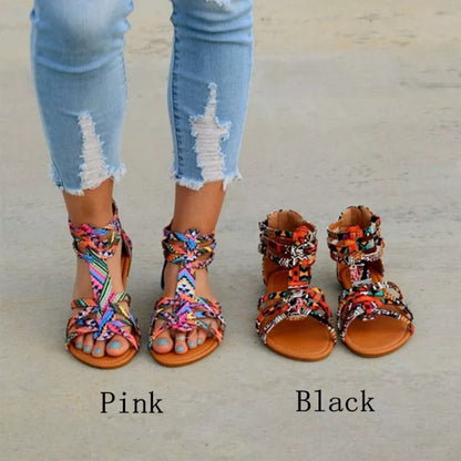 Women Ethnic Flat Sandals