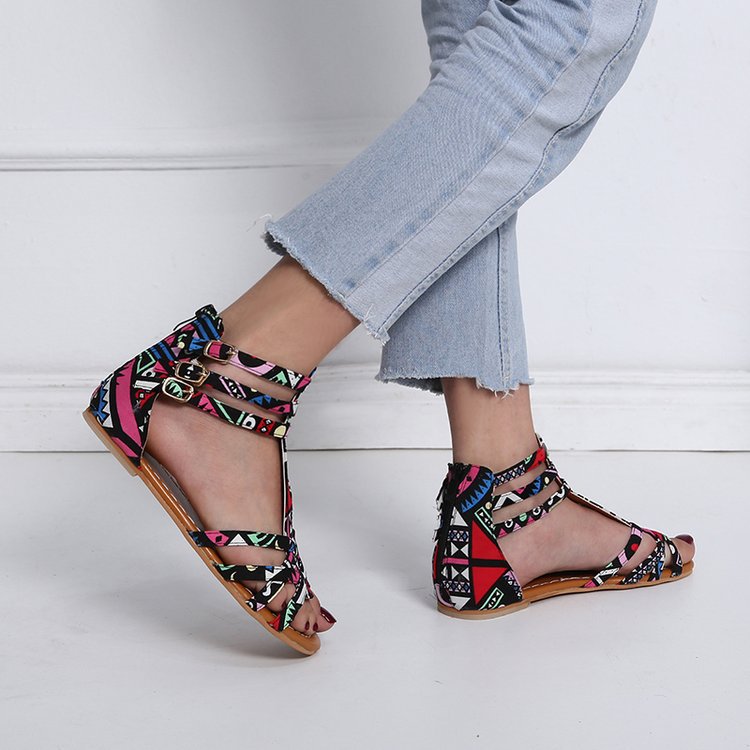 Women Ethnic Flat Sandals