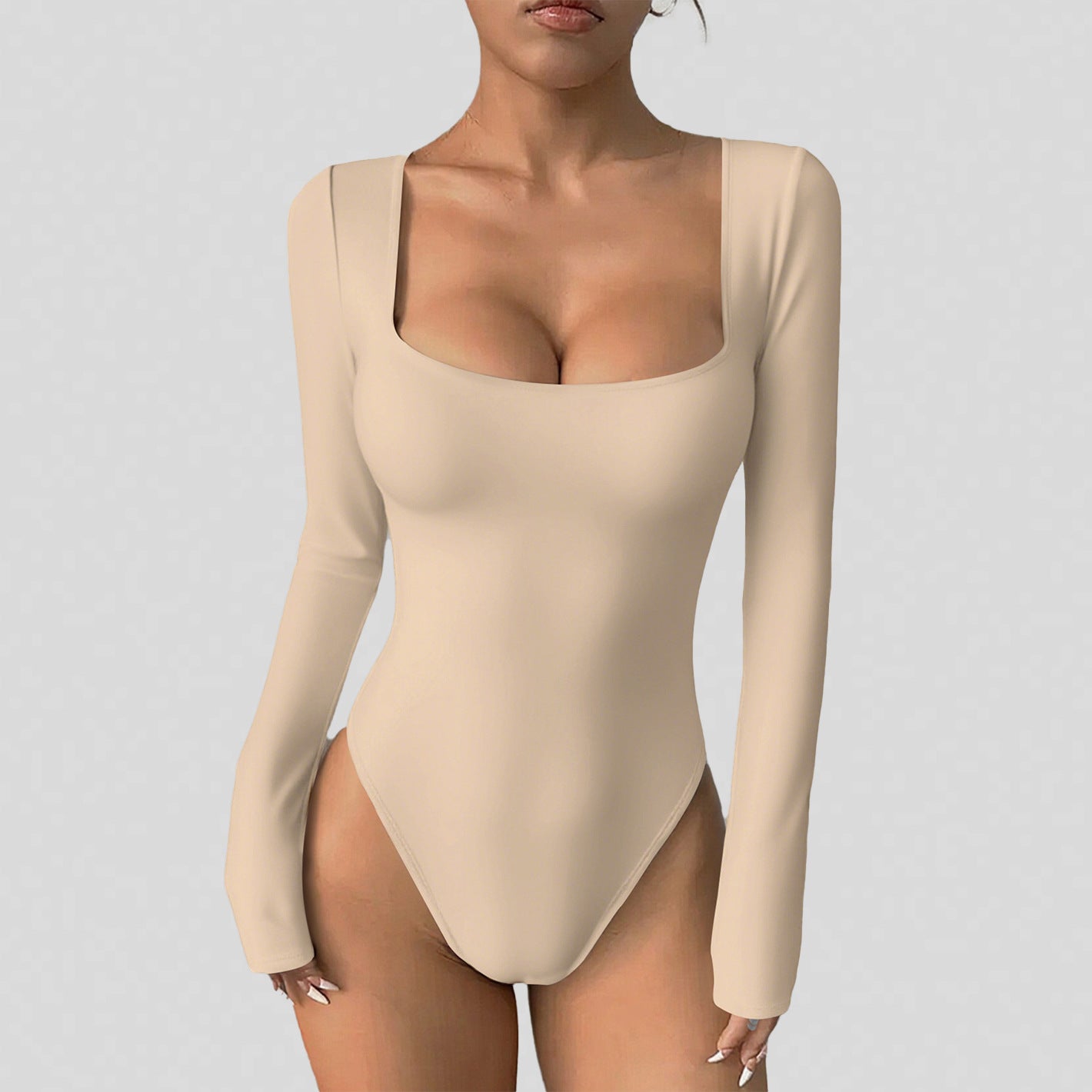 Women Fitness Jumpsuit Long Sleeve Yoga Outfit
