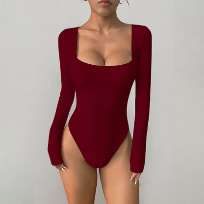 Women Fitness Jumpsuit Long Sleeve Yoga Outfit