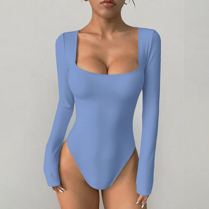 Women Fitness Jumpsuit Long Sleeve Yoga Outfit