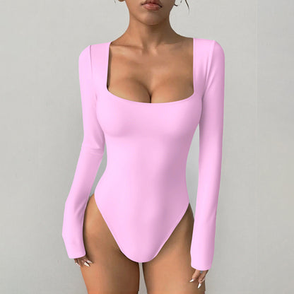 Women Fitness Jumpsuit Long Sleeve Yoga Outfit