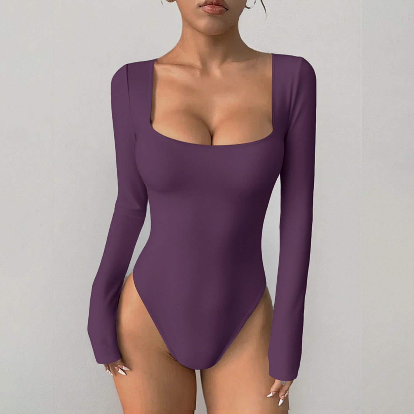 Women Fitness Jumpsuit Long Sleeve Yoga Outfit