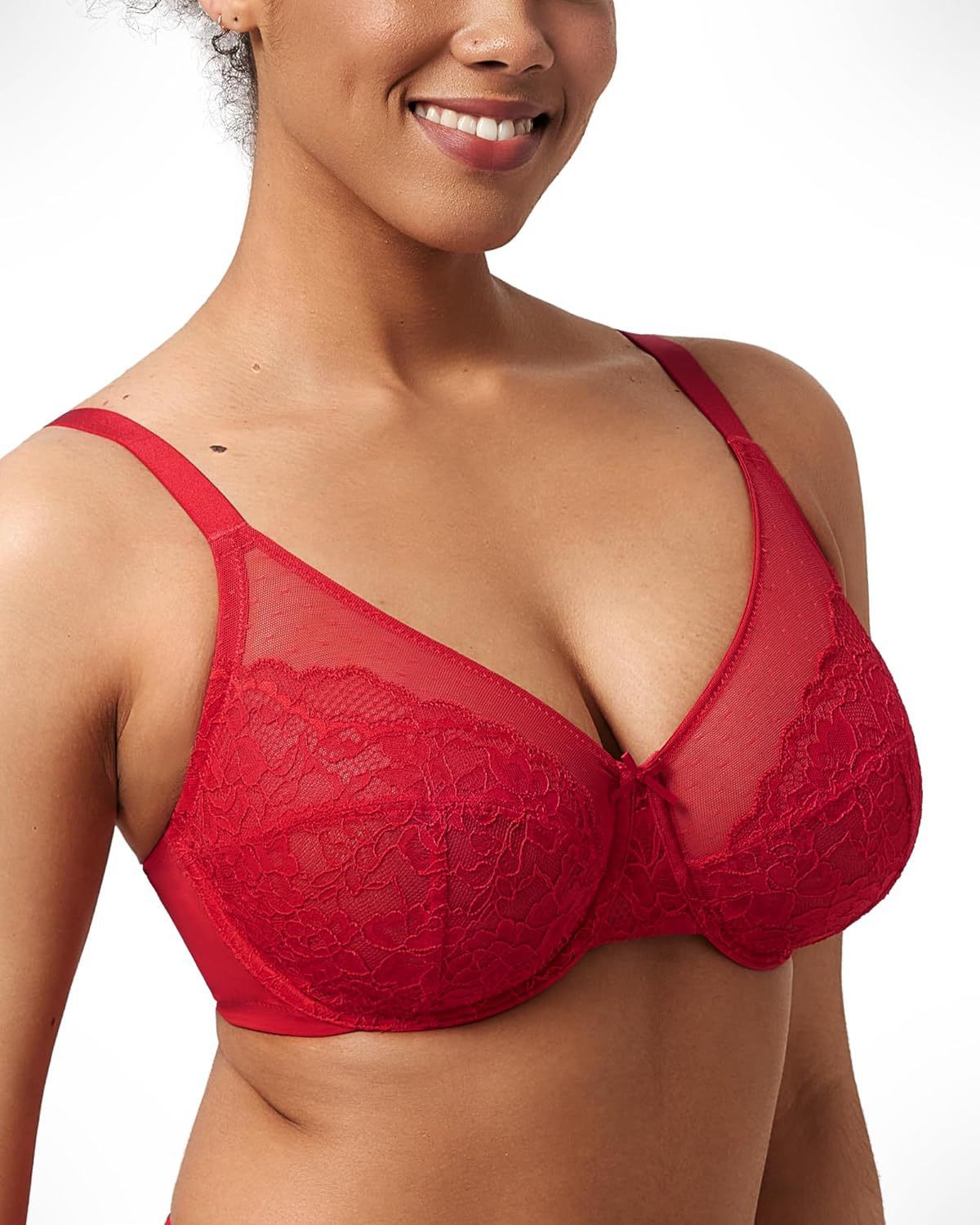 Women Full Coverage Minimizer Bra Underwire