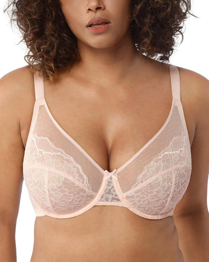 Women Full Coverage Minimizer Bra Underwire