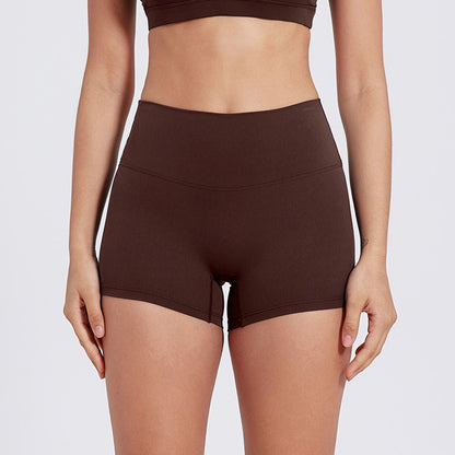 Women High Waist Yoga Shorts Fitness Running Tight Pants