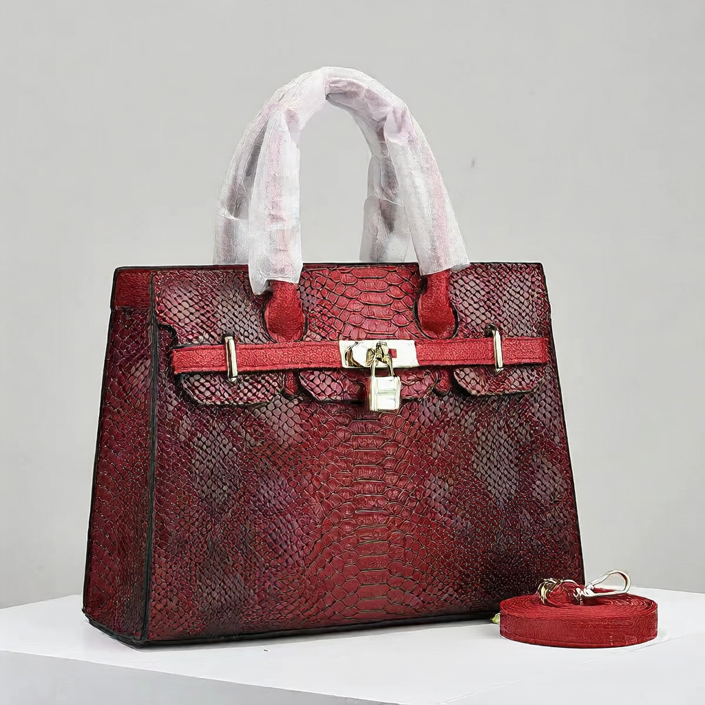 Women Leather Small Square Handbag