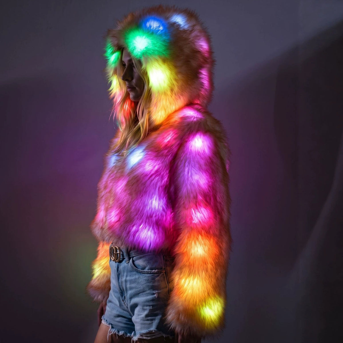 Women LED Illuminated Performance Dress