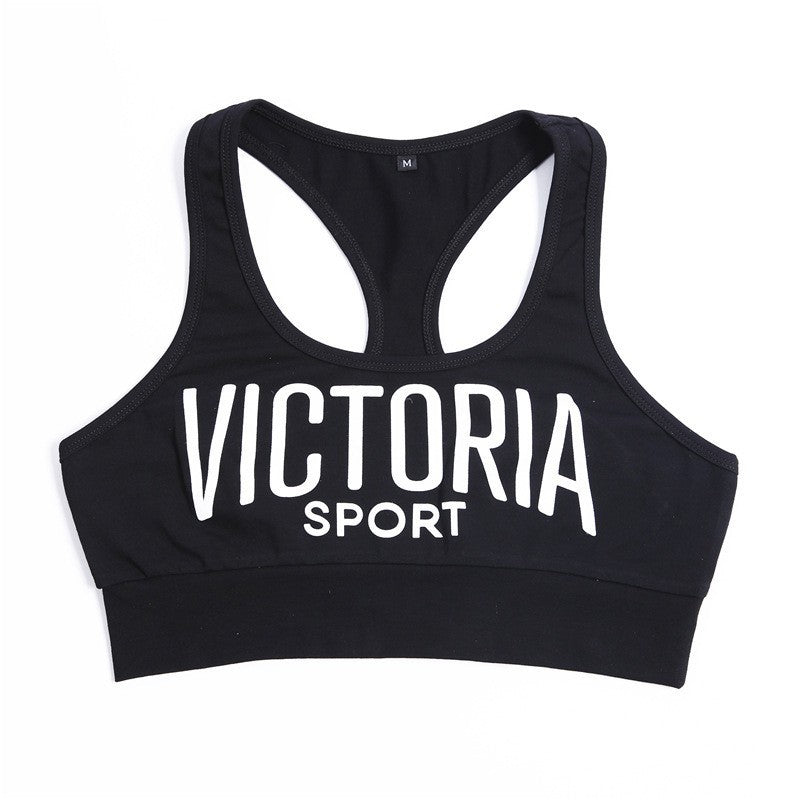 Women Letter Print Knitted Vest