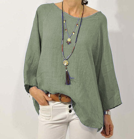 Women Linen Blouse