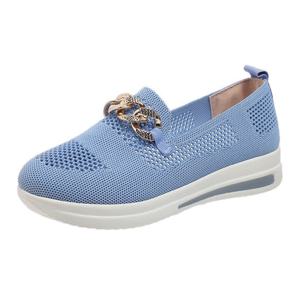 Women Mesh Slip On Casual Shoes