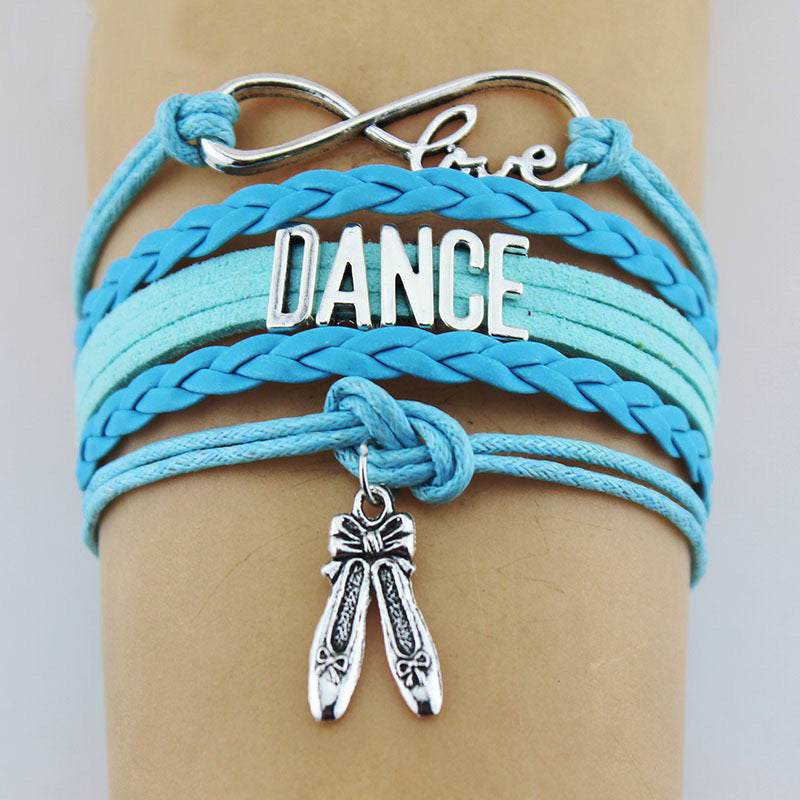 Women Multilayer Leather Rope Woven Bracelet