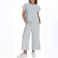 Light green stripes