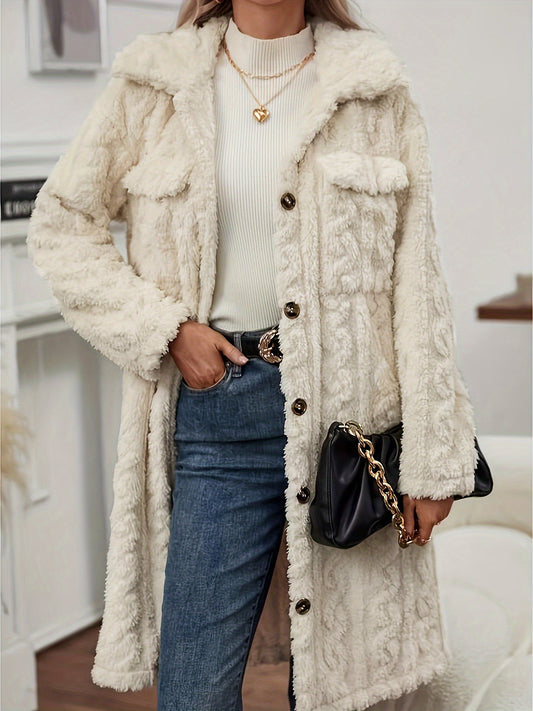 women plush coat