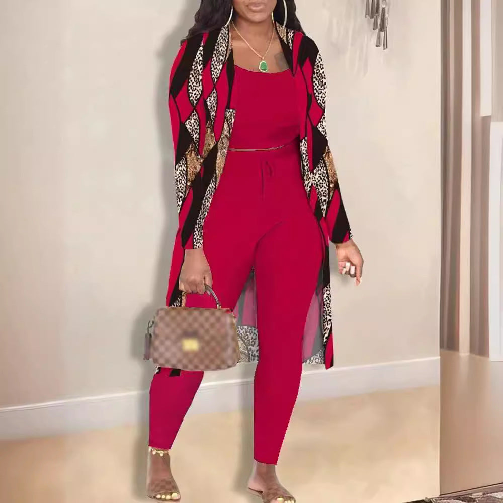 Women polyester suit