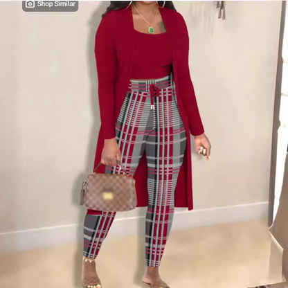 Women polyester suit
