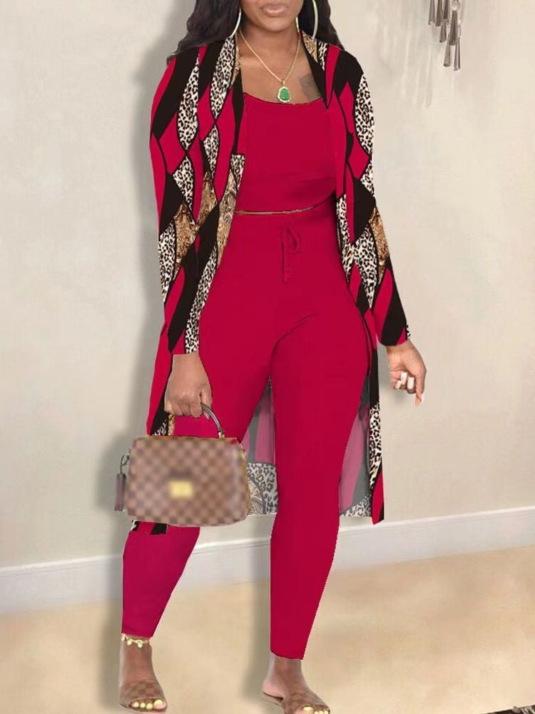 Women polyester suit
