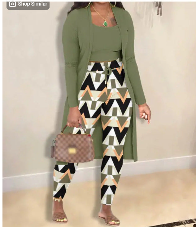 Women polyester suit
