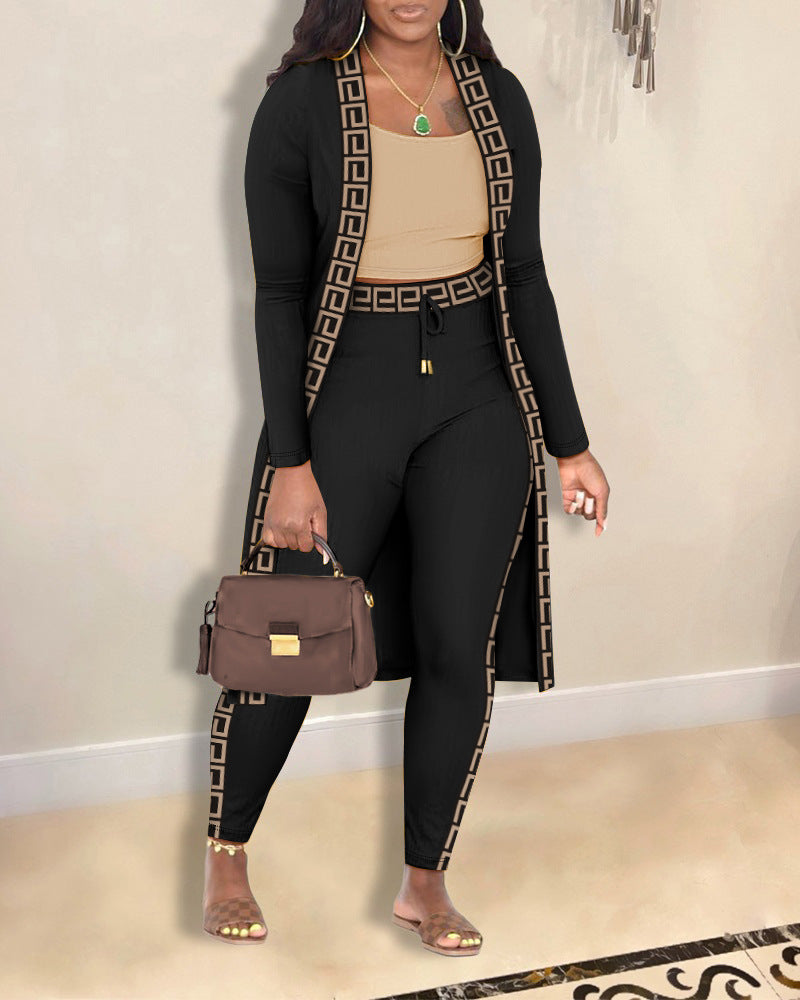 Women polyester suit