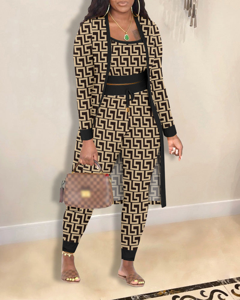 Women polyester suit